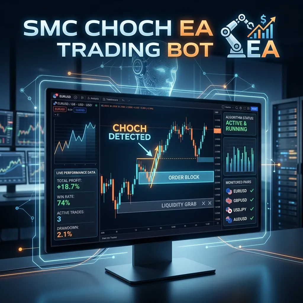 Smart Money Concept | CHoCh Trading Bot | Gold Trading Bot